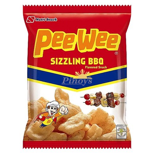 Pee Wee Sizzling BBQ flavour 60 g - Nutri Snack