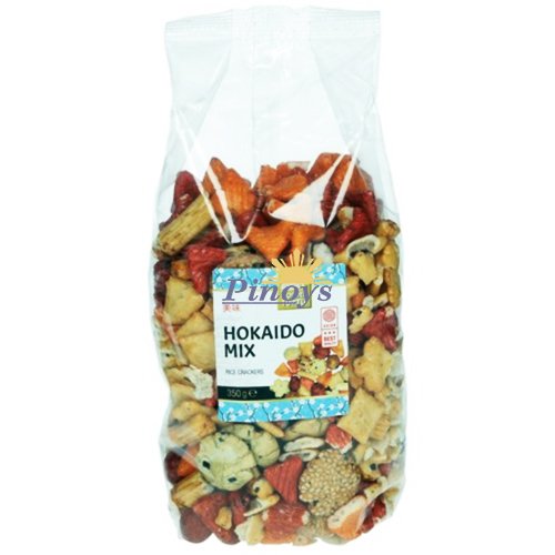 Hokaido mix rýžových krekrů 350 g - Golden Turtle