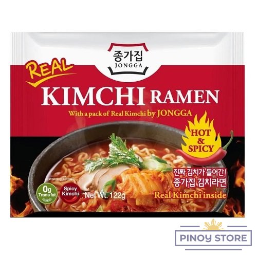 Instantní ramen s korejským kimchi 122 g - Jongga