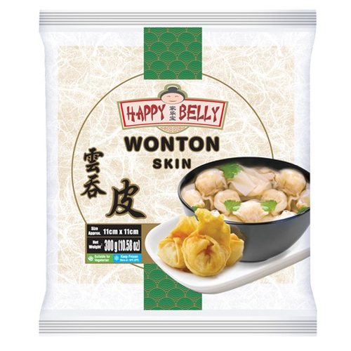 Wonton těsto na knedlíčky siomai 11 cm, 300 g - Happy Belly