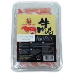Hovězí rolované maso pro Hot Pot 300 g - Grup Meng Fu