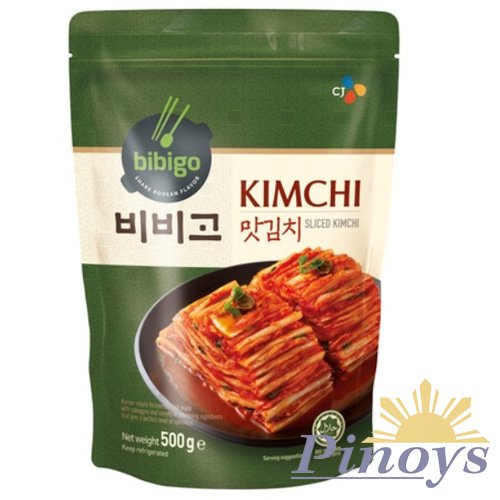 Fresh Korean Kimchi Vegetable, sliced 500 g - Bibigo