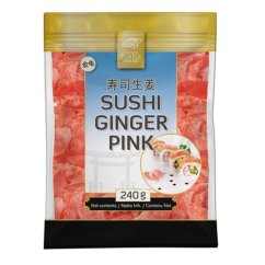 Nákladaný sushi zázvor růžový 240 g - Golden Turtle
