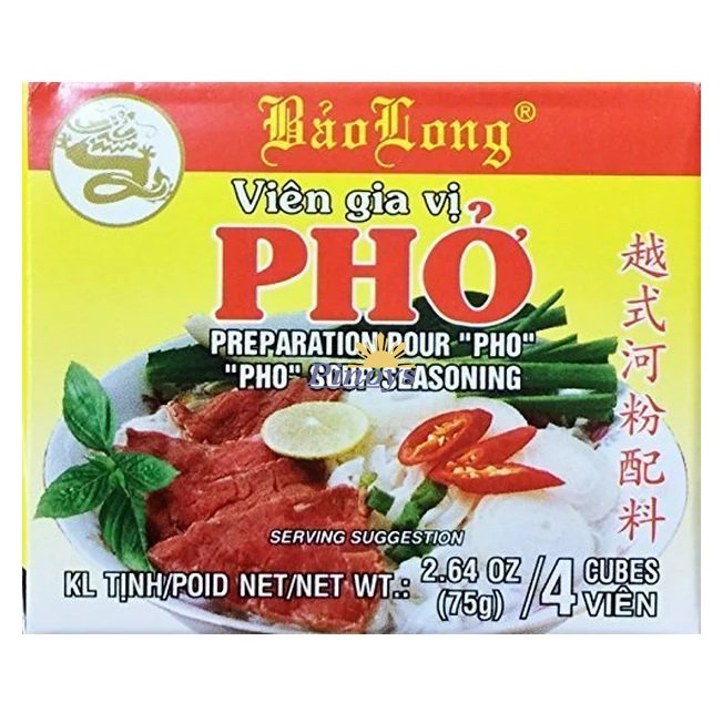 Broth Cubes Pho Bo 75 g - Bao Long
