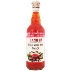 Kořeněná rybí omáčka s chili a česnekem 500 ml - Thanh Ha