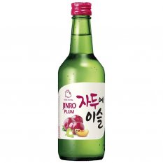 Soju Korean alcoholic drink Plum flavour 350 ml - Jinro