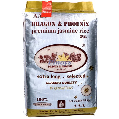 Jasmine rice, Cambodia 18 kg - Dragon & Phoenix