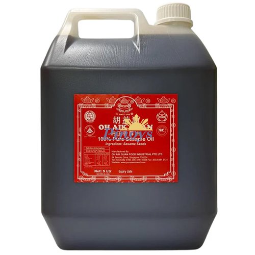 Pure Sesame Oil 5 l - Oh Aik Guan