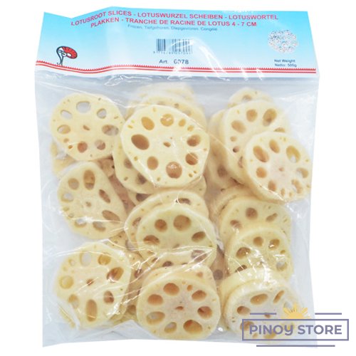 Frozen Lotus Root slices (4-7cm) 500 g - Asian Pearl