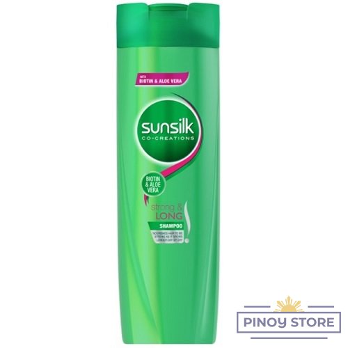 Shampoo Strong & Long Green 180 ml - Sunsilk