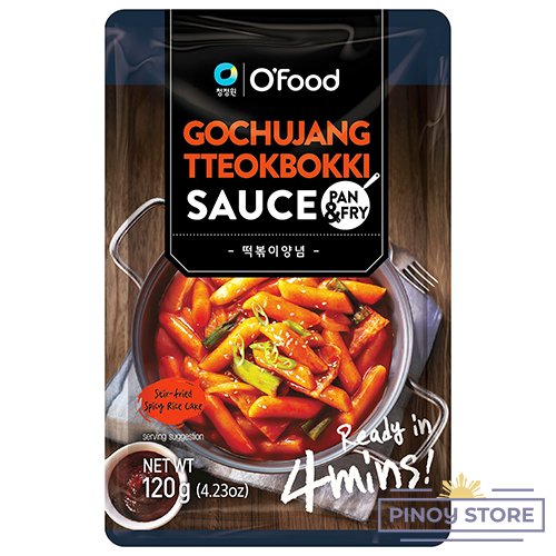 Gochujang Topokki Sauce for Rice Cakes 120 g - O'Food