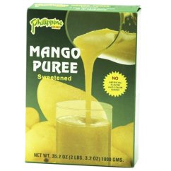 Sweet mango puree 1000 ml - Philippine brand