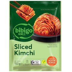 Fresh Vegan Korean Kimchi Vegetable, sliced 150 g - Bibigo