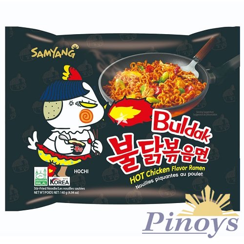 Hot chicken flavour noodles Buldak 140 g - Samyang