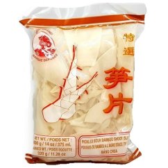 Pickled Sour Bamboo Shoot in brine 400 g - Cock Brand