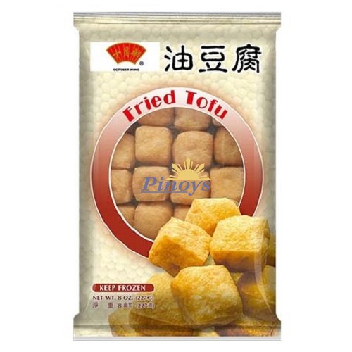 Smažené kostky tofu, mražené 227 g - October Wing