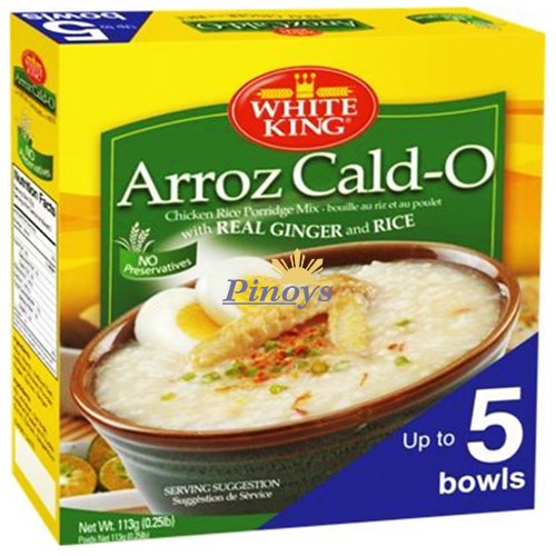 Arroz Caldo, Chicken Flavoured Rice Porridge 113 g - White King