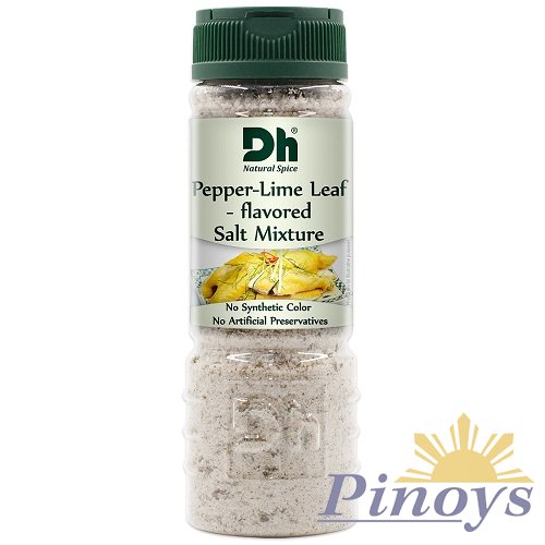 Sůl ochucená limetovými listy a pepřem 120 g - DH Foods