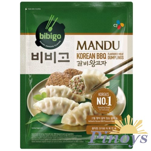 Mandu dumplings with beef & vegetables korean BBQ style 525 g - Bibigo