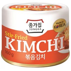 Stir Fried Kimchi Korean pickled cabbage 160 g - JONGGA