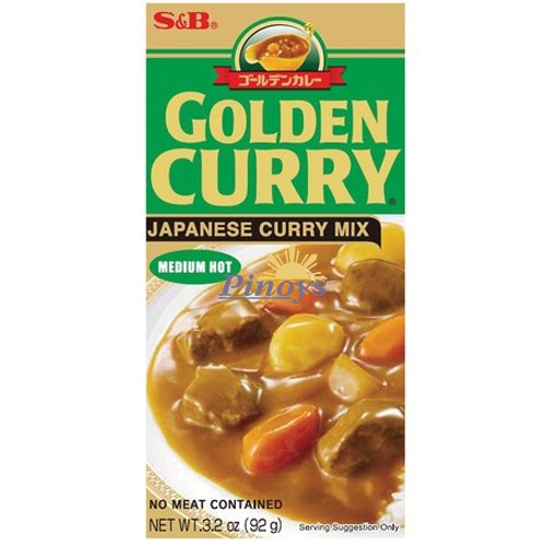 Kořenící pasta na japonské kari, středně pikantní 92 g - S & B