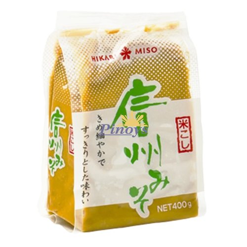 Japonská bíla Shiro miso pasta 400 g - Hikari