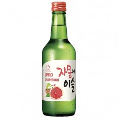 Soju Korean alcoholic drink Grapefruit flavour 350 ml - Jinro