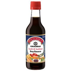 Soy Sauce for Sushi & Sashimi, Naturally Brewed 250 ml - Kikkoman