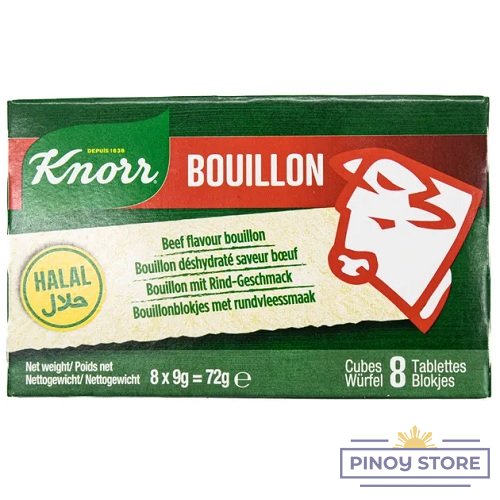 Beef bouillon cubes 72 g - Knorr