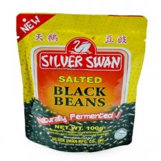 Solené černé fazole 100 g - Silver Swan
