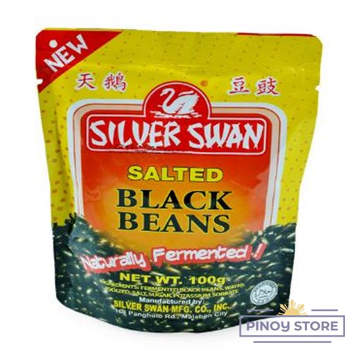 Salted Black Beans 100 g - Silver Swan