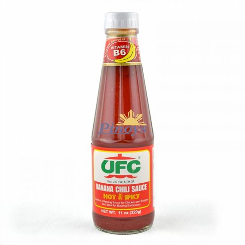 Banana chili sauce, hot 320 g - UFC :: Pinoys.eu