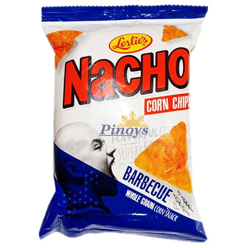 Chipsy Nachos s BBQ příchutí 100 g - Leslie