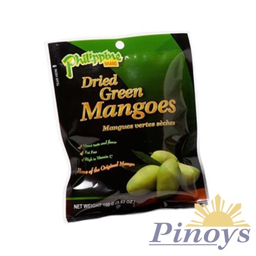 Sušené zelené mango 100 g - Philippine brand