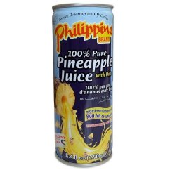 Ananasový džus s dužinou 100% 250 ml - Philippine brand
