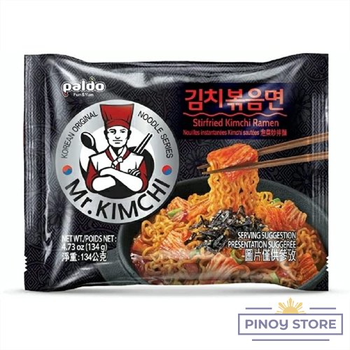 Mr Kimchi Stir Fried Ramen 134 g - Paldo