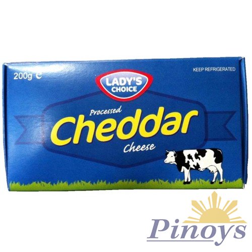 Tavený sýr "Čedar" 200 g - Lady's Choice