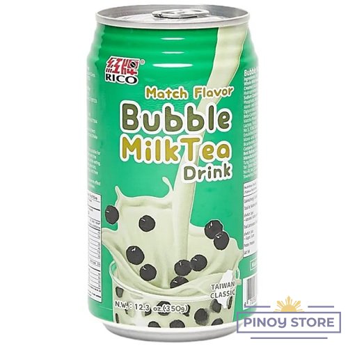 Matcha flavoured Bubble Milk Tea Drink 350 g - RICO