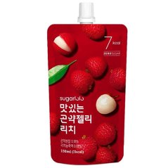 Konjac Jelly Lychee Flavoured 150 g - Sugarlolo