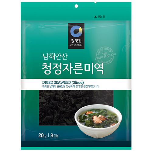 Sušené mořské řasy, krájené 20 g - Chung Jung One