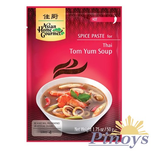 Kořenící pasta na pikantní polévku Tom yum 50 g - Asian Home Gourmet