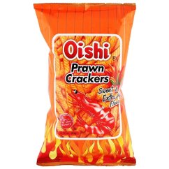 Prawn Crackers, Sweet & Spicy 60 g - Oishi