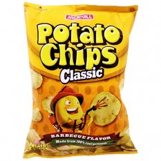 Classic Potato Chips, BBQ flavoured 60 g - Jack & Jill's