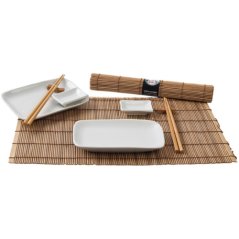 Servírovací set na sushi pro dva, přírodní