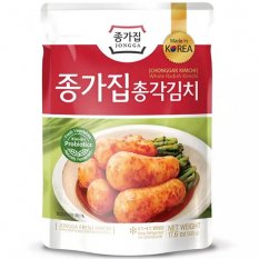 Naložená křupavá bílá ředkev Chonggak Kimchi 500 g - JONGGA