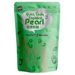 Quick Cook Tapioca Pearls with Matcha flavour 250 g - Wejee