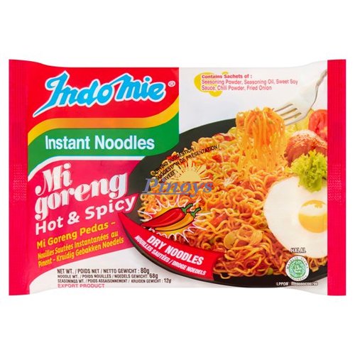 Instantní smažené nudle pálivé 80 g - Indomie