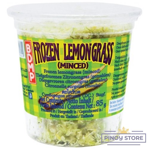 Minced Lemongrass, frozen 85 g - BDMP
