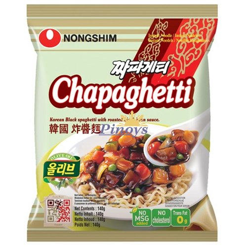 Nudle s omáčkou z černých fazolí Chapaghetti 140 g - Nongshim