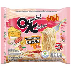 Instantní ramen s příchutí carbonara se slaninou 85 g - Mama